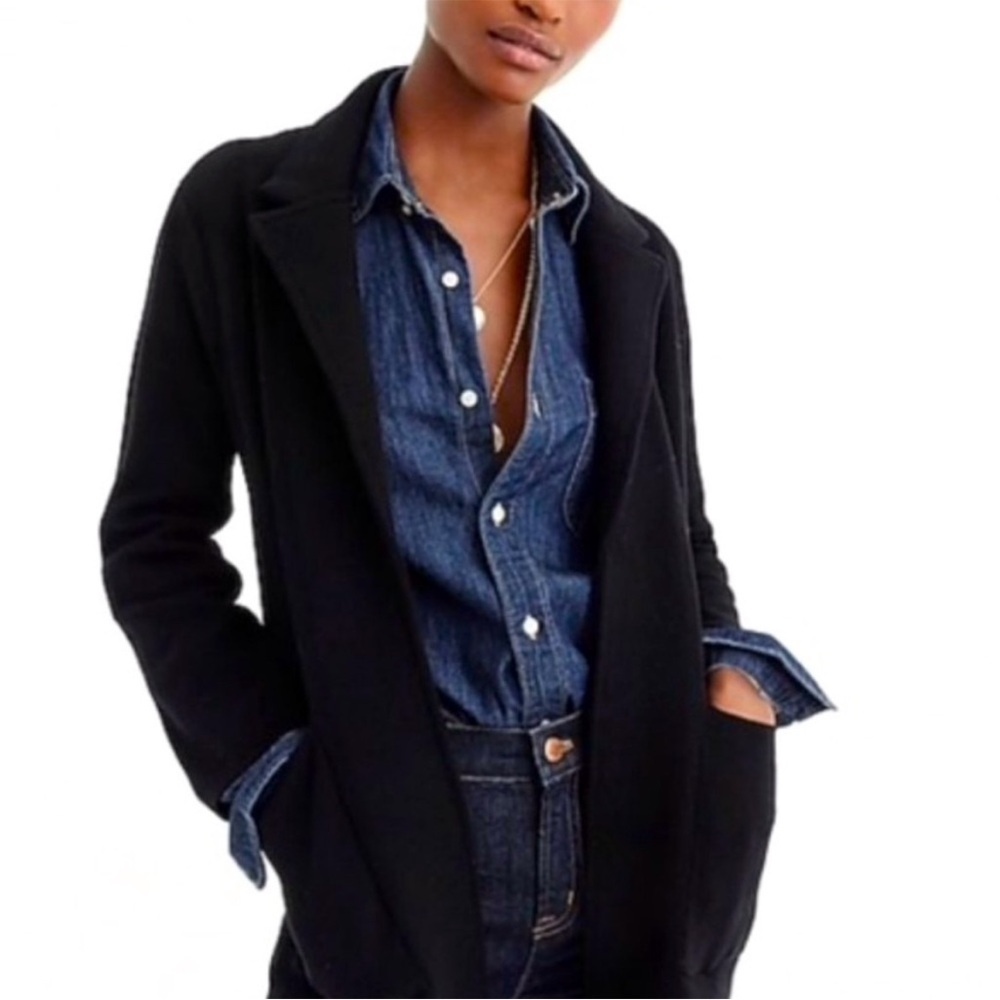 J.Crew Sophie Open Front Sweater Blazer - image 1